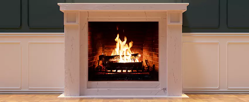 Decorative Electric Fireplace Installation in Winthrop, Massachusetts