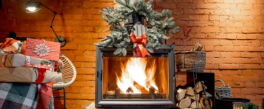 Travis Industries Linear Gas Fireplace Installation in Winthrop, Massachusetts