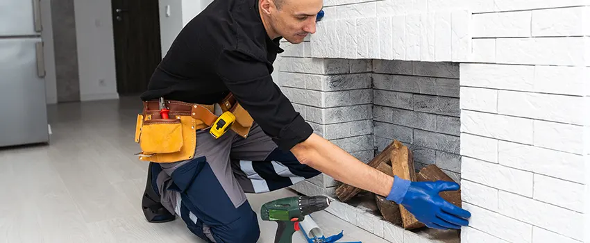 Fireplace Damaged Damper Frame Repair Services in Winthrop, Massachusetts