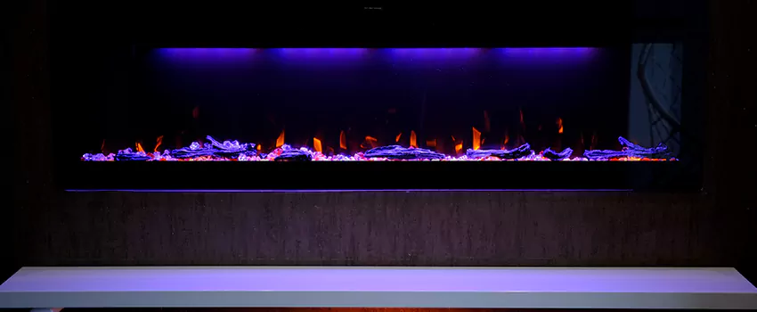 Dynamic Flame Color Fireplace Installation in Winthrop, MA